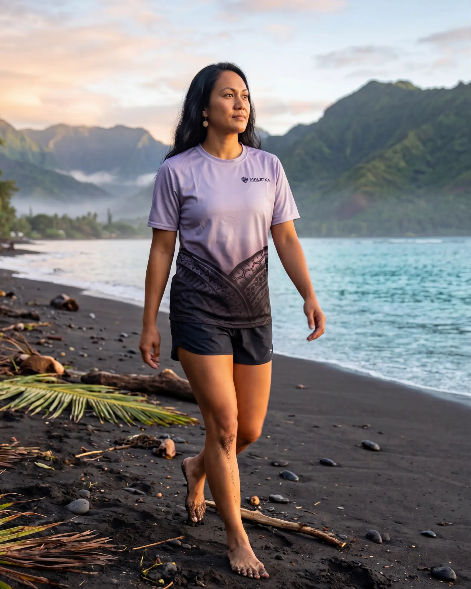 T-shirt Femme Male'ika modèle 3