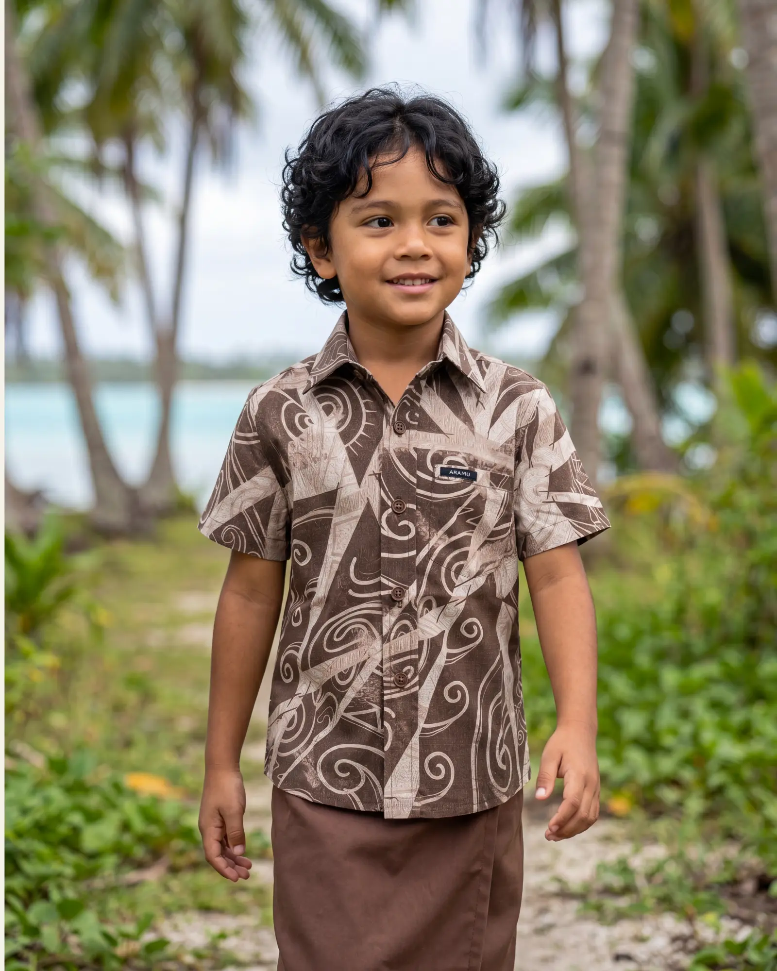 Chemise Akamu Garçon Lima