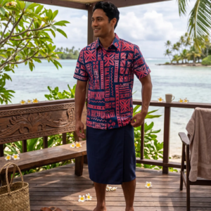 Chemise Akamu Kavala