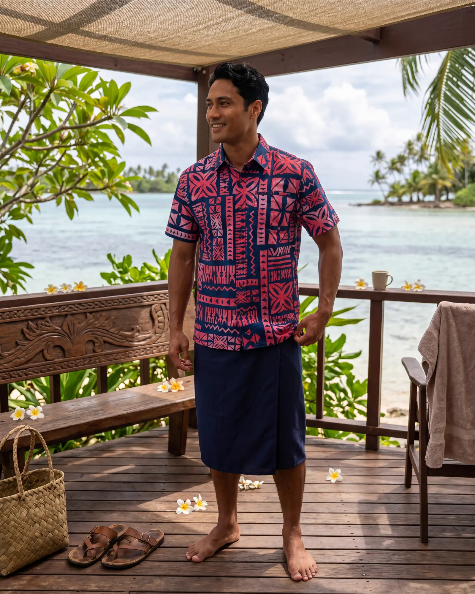 Chemise Akamu Kavala