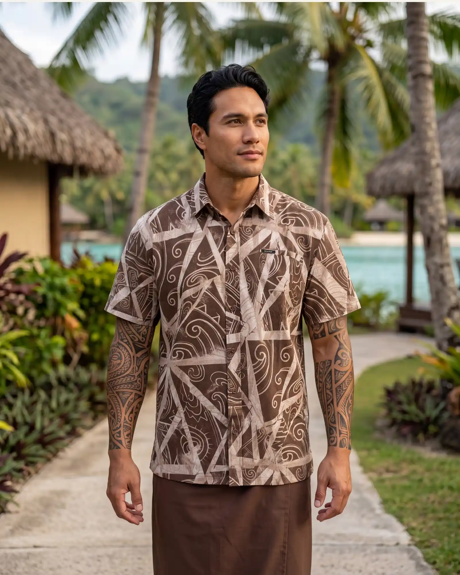 Chemise Akamu Lima
